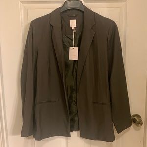 LC Lauren Conrad Olive Relaxed Blazer NWT (XL)